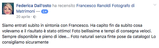 Francesco Ranoldi Fotografo - Federica