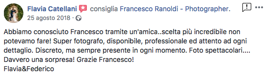 Francesco Ranoldi Fotografo - flavia