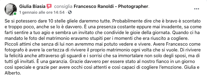 Francesco Ranoldi Fotografo - biasia
